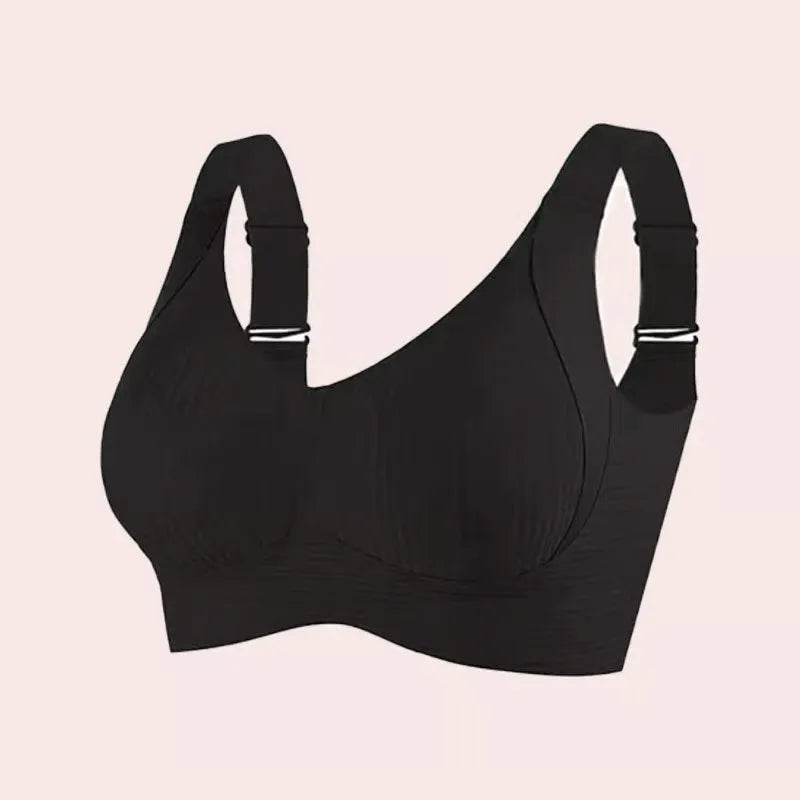 ⏰Last Day 49%Off🏆️- OEAK Women's Ribbed Push Up Adjustable Wireless Bra