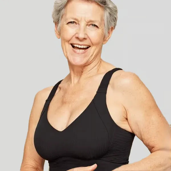 ⏰Last Day 49%Off🏆️- OEAK Women's Ribbed Push Up Adjustable Wireless Bra