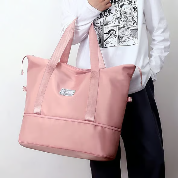 ✨SUMMER Sale🎁-High-capacity Double-layer Wet Separation Travelling Bag