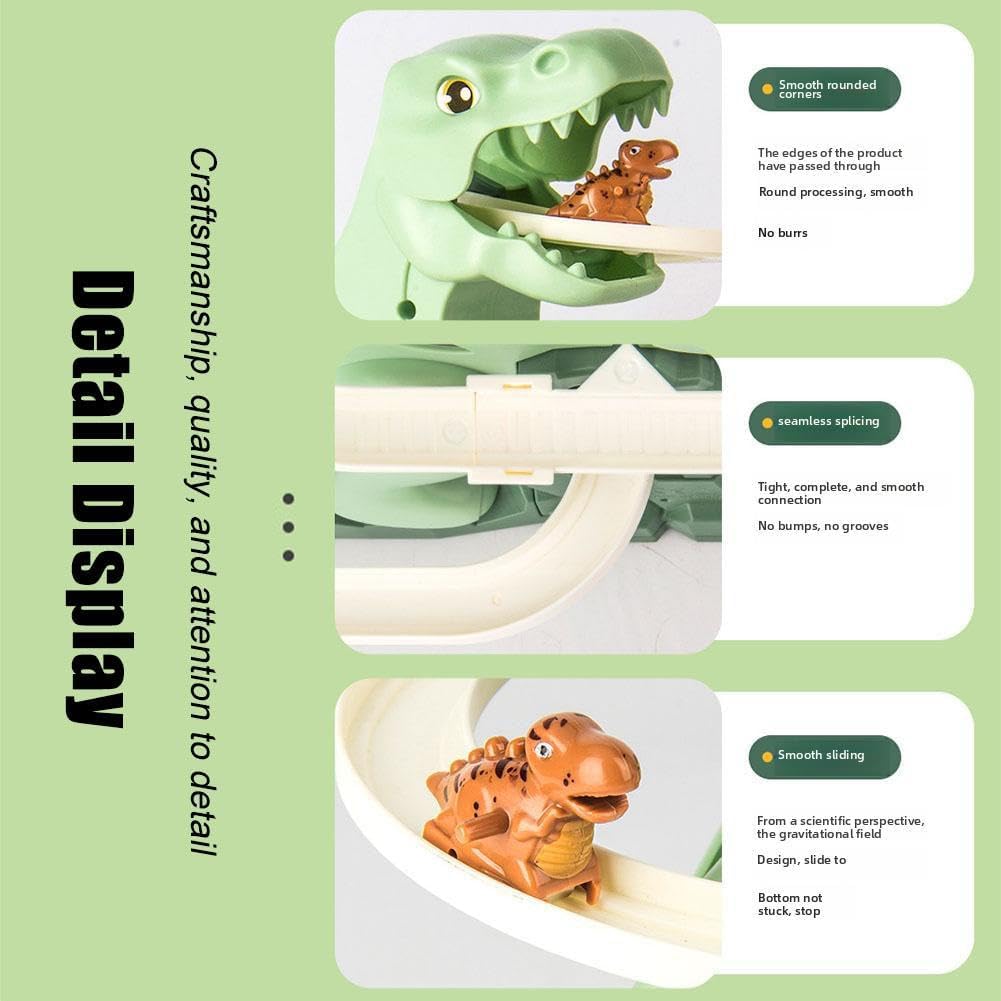 6 Dinosour Climb Stairs Music Toy!🦖