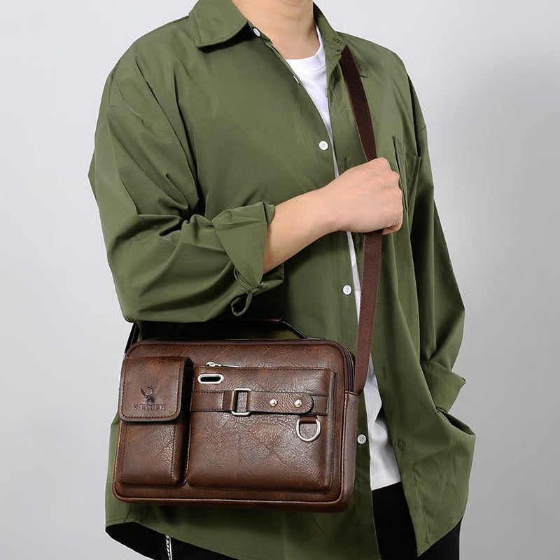 Cool business shoulder crossbody bag for men and women