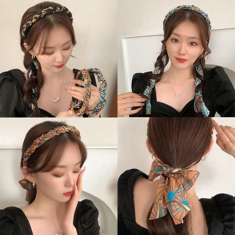 Satin Fabric Hair Bands-🎉Buy 1 Get 1 Free🎉