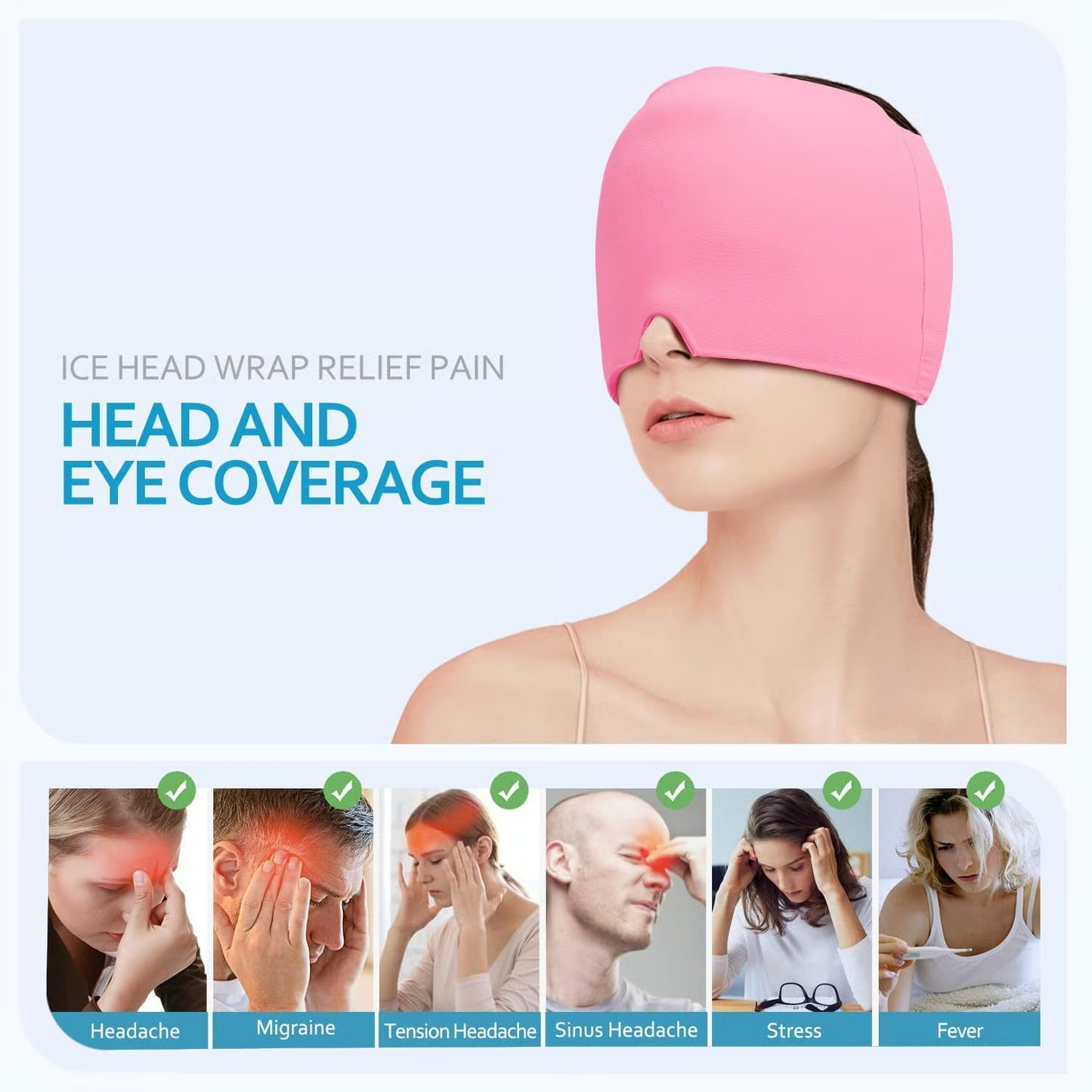 🔥🔥Compressed Therapy Headache - Migraine Relief Cap