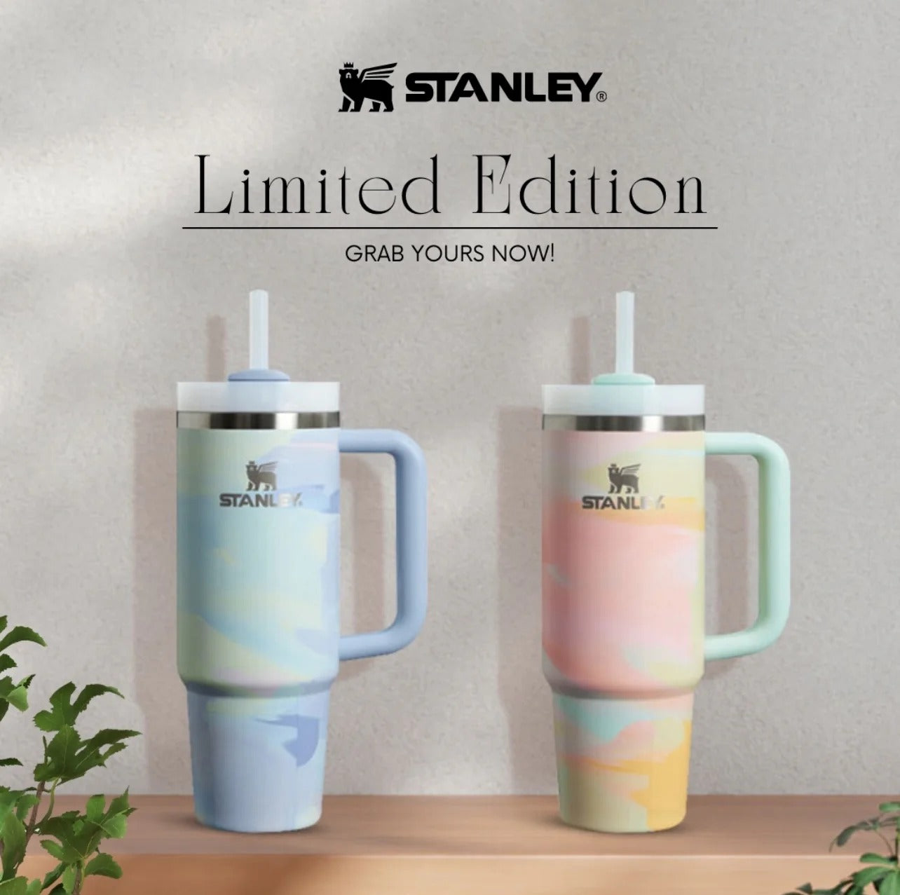 Stanley's Tumbler Cup: with insulated walls keeps drinks Cold for 11 hours, Hot for 7 hours and Iced for 48 hours