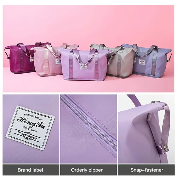 ✨SUMMER Sale🎁-High-capacity Double-layer Wet Separation Travelling Bag