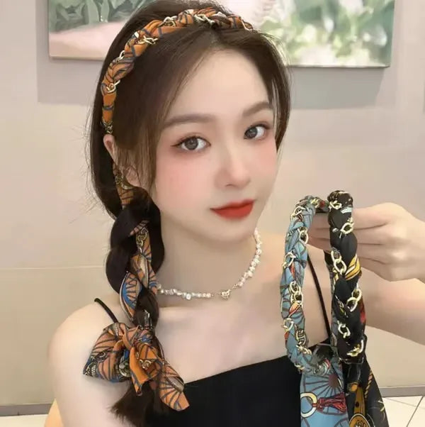 Satin Fabric Hair Bands-🎉Buy 1 Get 1 Free🎉