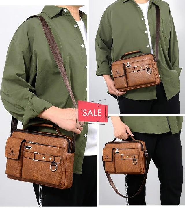 Cool business shoulder crossbody bag for men and women