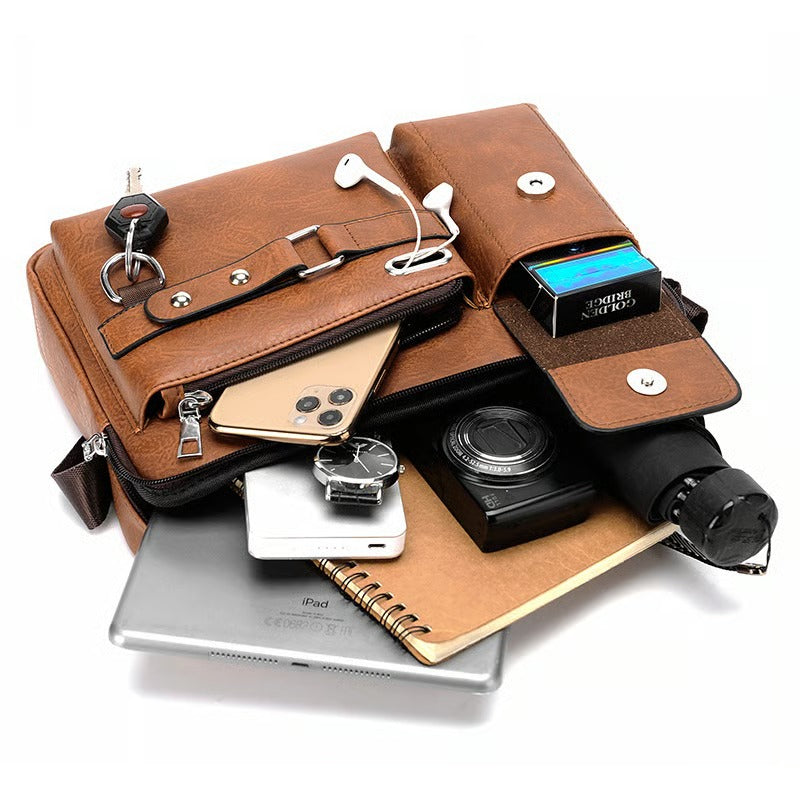 Cool business shoulder crossbody bag for men and women