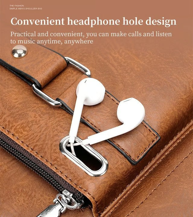 Cool business shoulder crossbody bag for men and women