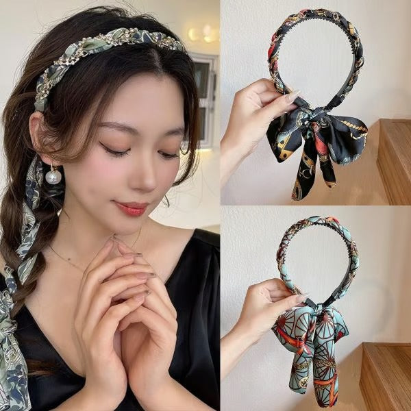 Satin Fabric Hair Bands-🎉Buy 1 Get 1 Free🎉