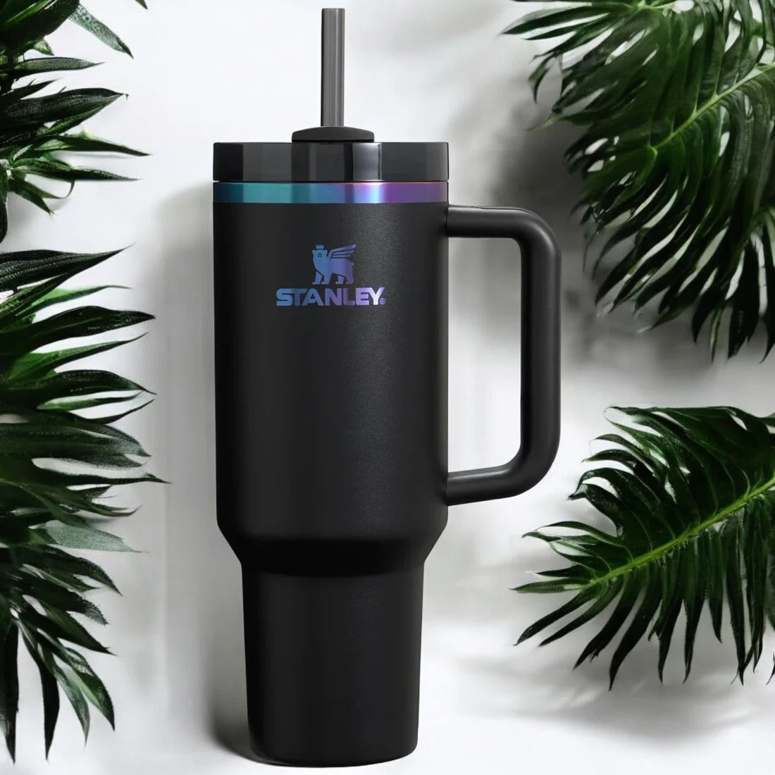 Stanley's Tumbler Cup: with insulated walls keeps drinks Cold for 11 hours, Hot for 7 hours and Iced for 48 hours