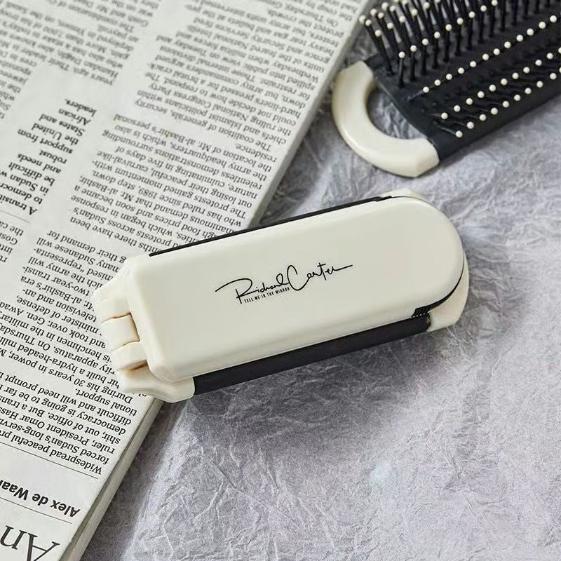 Portable Mini Air Cushion Comb with Removable Mirror