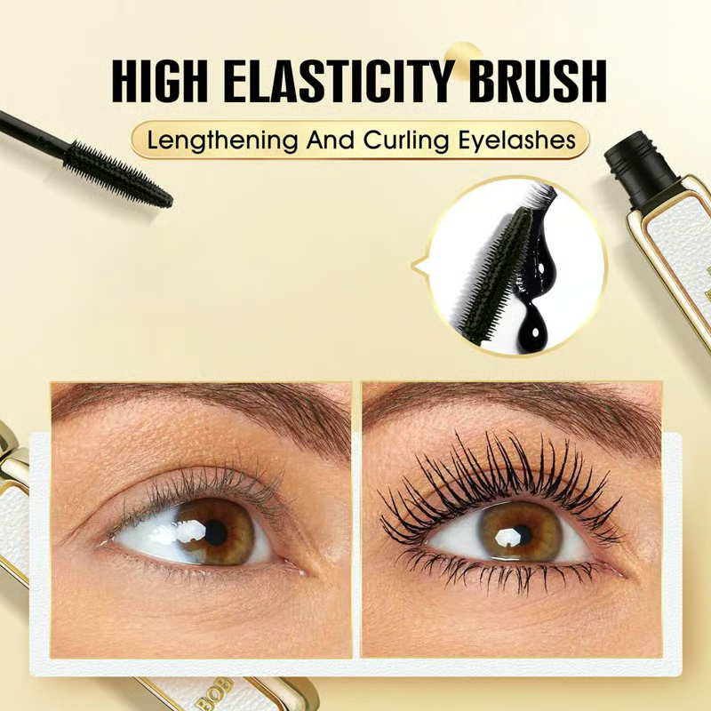 🔥Luxury Sheepskin Gilt Tubes Waterproof Lengthening & Volumizing Mascara