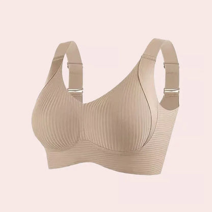⏰Last Day 49%Off🏆️- OEAK Women's Ribbed Push Up Adjustable Wireless Bra