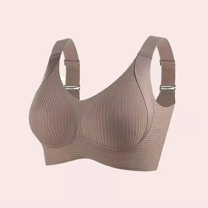 ⏰Last Day 49%Off🏆️- OEAK Women's Ribbed Push Up Adjustable Wireless Bra