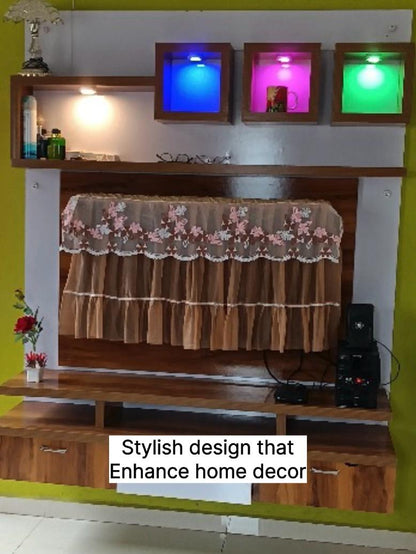 Dustproof Beautiful TV Cover