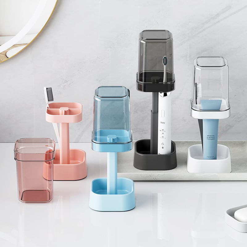 Stylish Toothbrush Holder with Cover