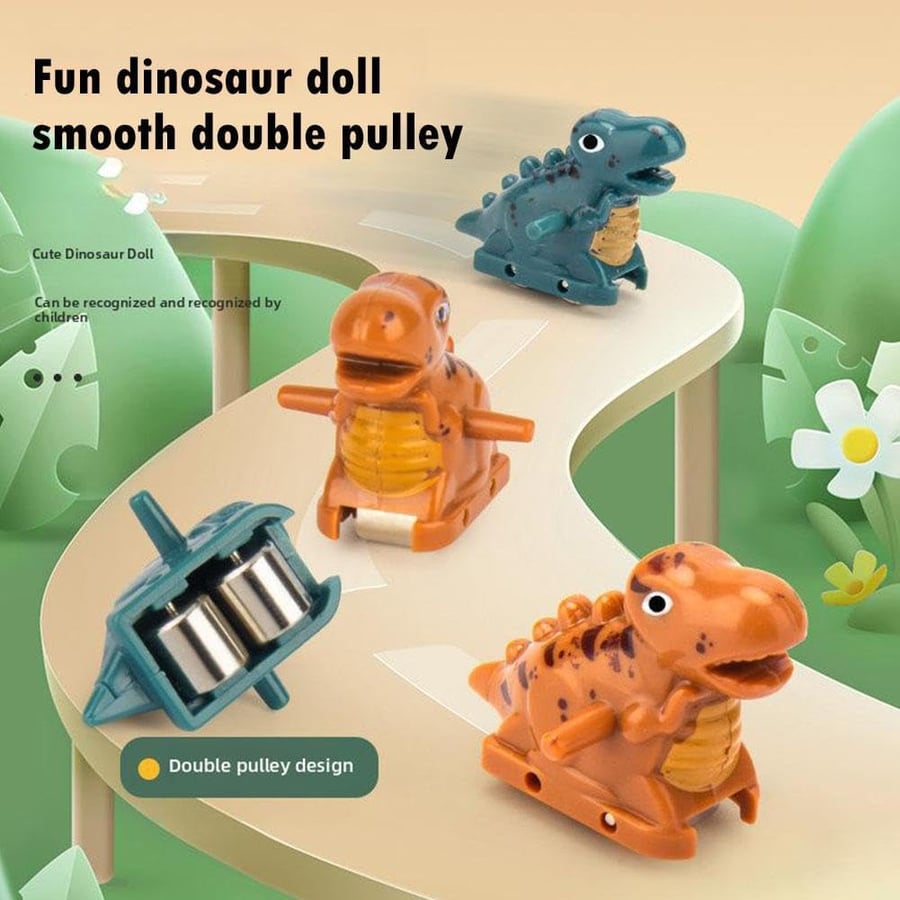 6 Dinosour  Climb Stairs Music Toy！🦖