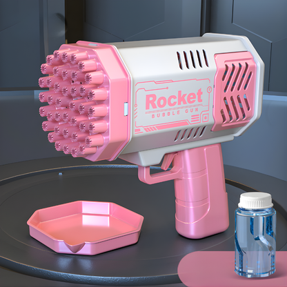 Kletshuts™ BubbleGun – Automatic Soap Rocket Bubble Gun Blower Toy