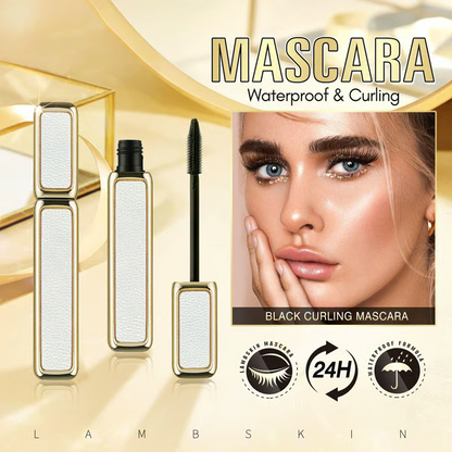 🔥Luxury Sheepskin Gilt Tubes Waterproof Lengthening & Volumizing Mascara