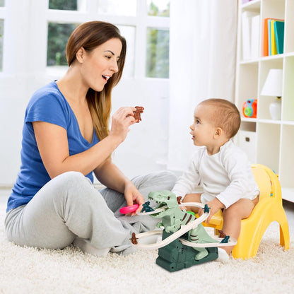6 Dinosour  Climb Stairs Music Toy！🦖