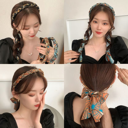 Satin Fabric Hair Bands-🎉Buy 1 Get 1 Free🎉
