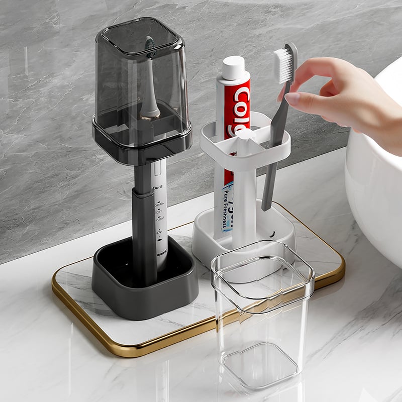 Stylish Toothbrush Holder with Cover