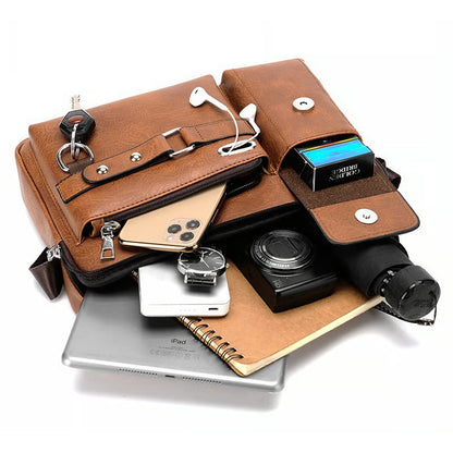 Cool business shoulder crossbody bag for men and women