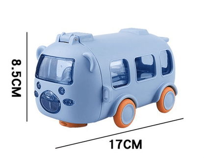 🎁Best Gifts for Children—🚌Portable Water Cup in Bus Shape with Strap（16.9 Oz）
