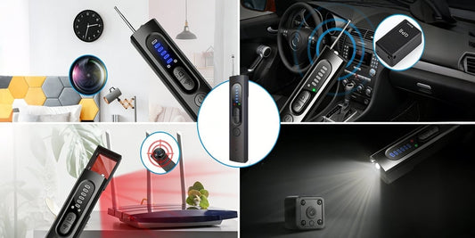 Portable Anti-Spy Camera Detector & RF Signal Scanner