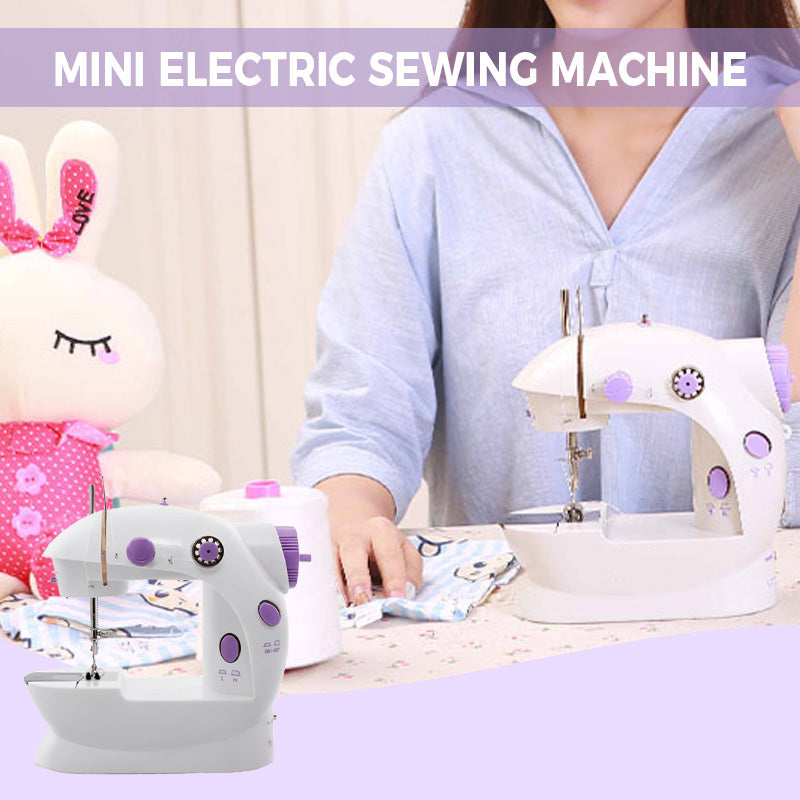 Mini electric sewing machine
