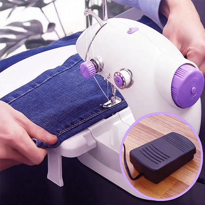 Mini electric sewing machine