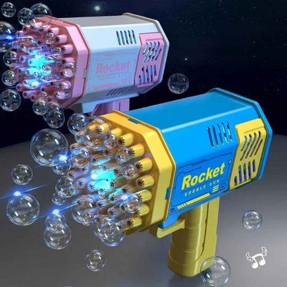 Kletshuts™ BubbleGun – Automatic Soap Rocket Bubble Gun Blower Toy
