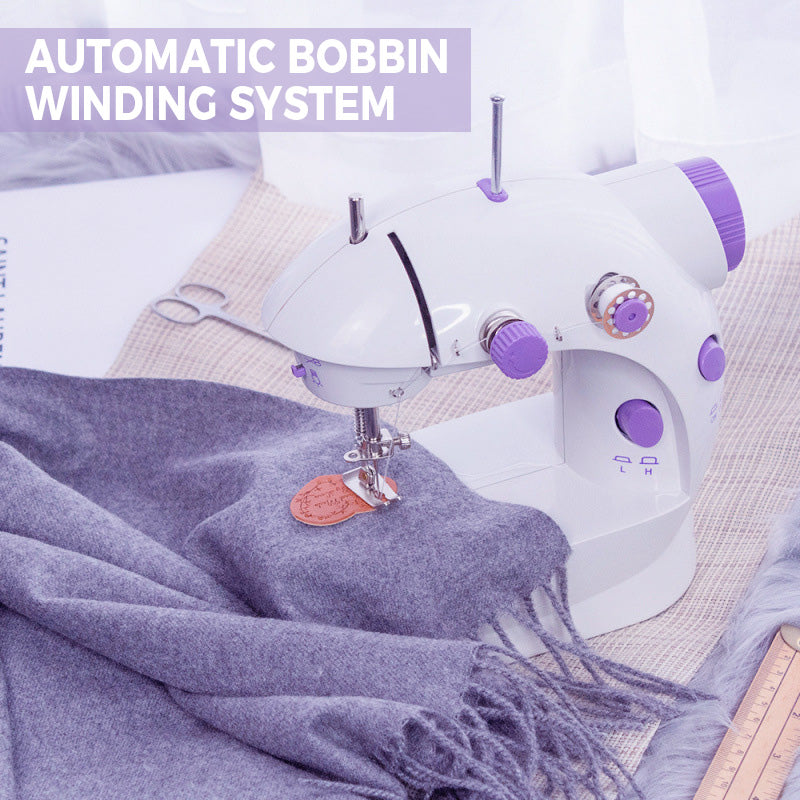 Mini electric sewing machine