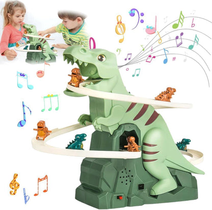 6 Dinosour  Climb Stairs Music Toy！🦖