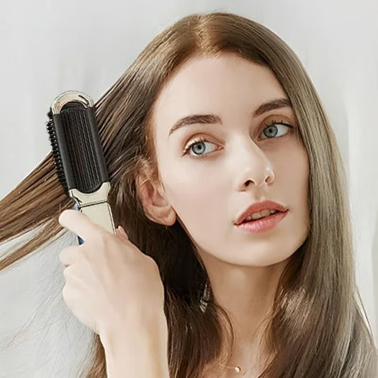 Portable Mini Air Cushion Comb with Removable Mirror