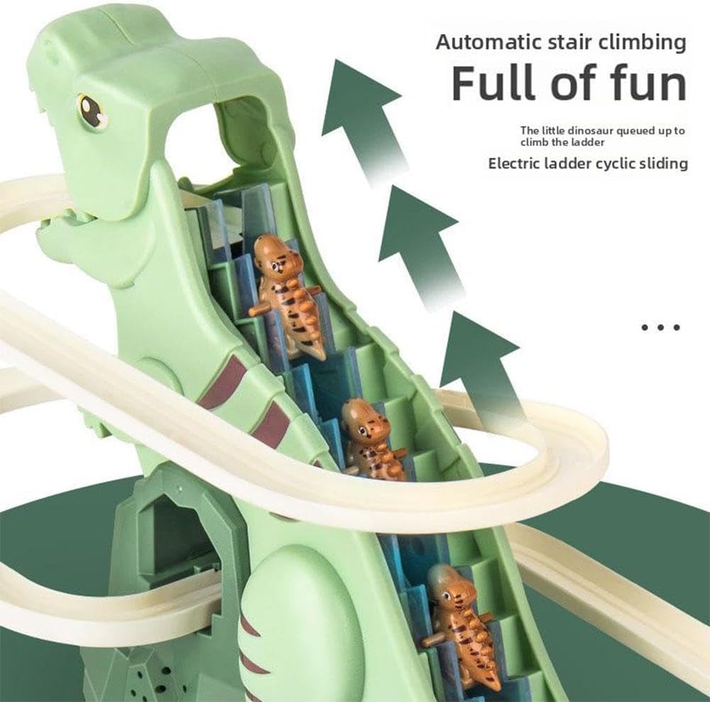 6 Dinosour  Climb Stairs Music Toy！🦖