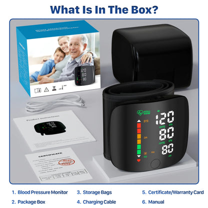 ⚡Wrist Blood Pressure Monitor