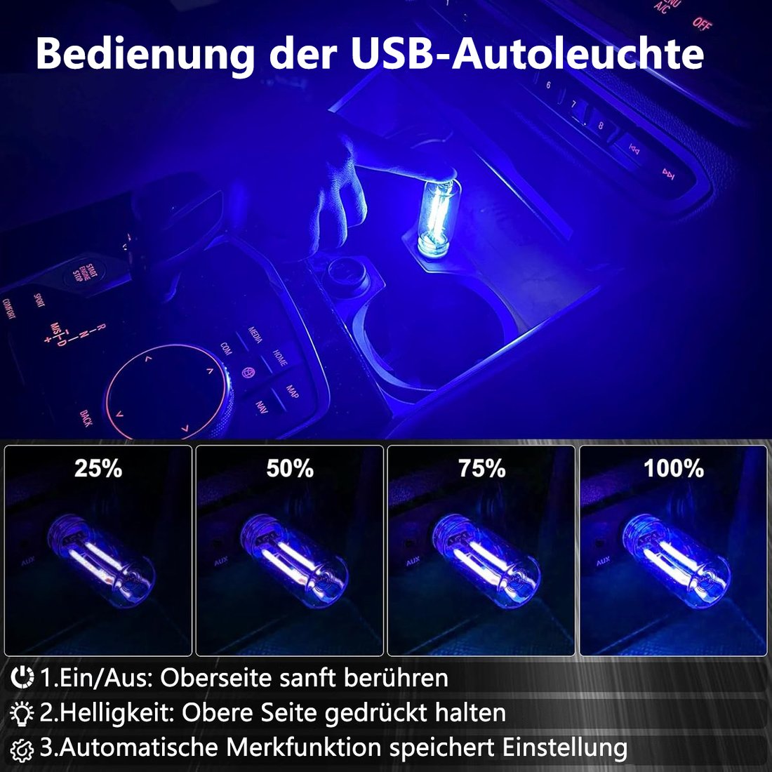 💡USB night light bulb for the car--Buy 1 get 1 free