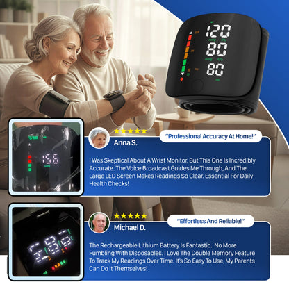 ⚡Wrist Blood Pressure Monitor