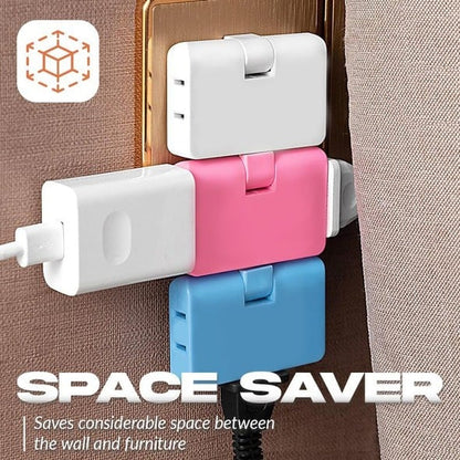180 Degrees Rotatable Socket Converter , 3pcs