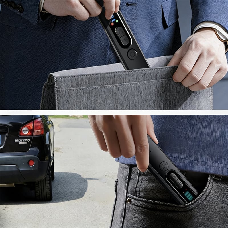 Portable Anti-Spy Camera Detector & RF Signal Scanner