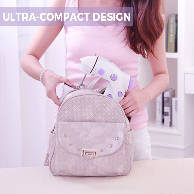 Mini electric sewing machine