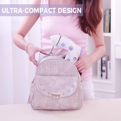 Mini electric sewing machine