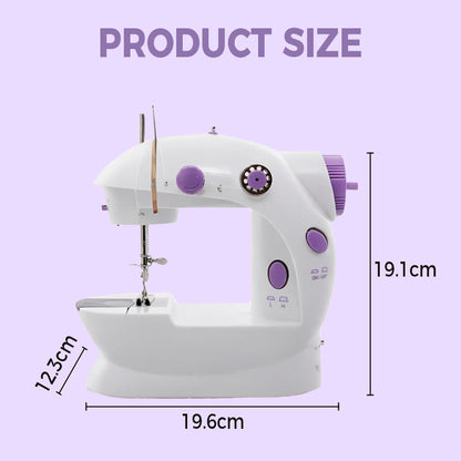 Mini electric sewing machine